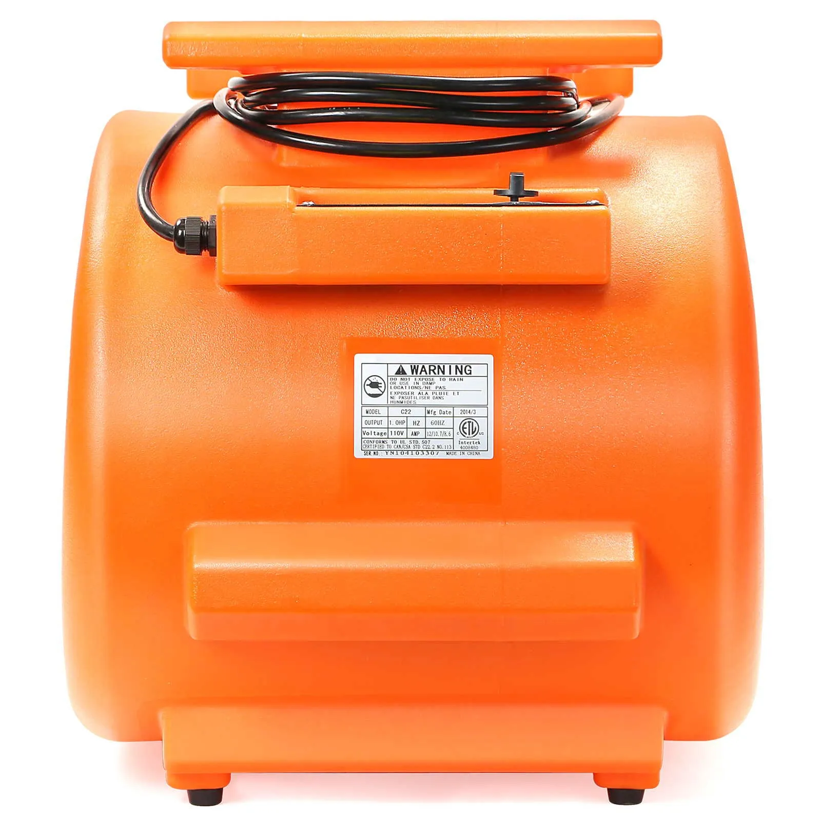 12 Stackable Air Mover Carpet Dryers 3 Speed 1 HP Industrial Floor Fan