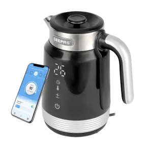 1.7L Smart Stainless-Steel Digital Kettle Alexa Google Voice 2200W