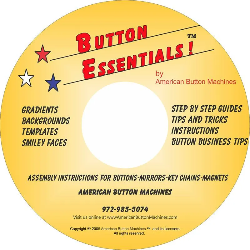 2.25" Library Button Maker Kit