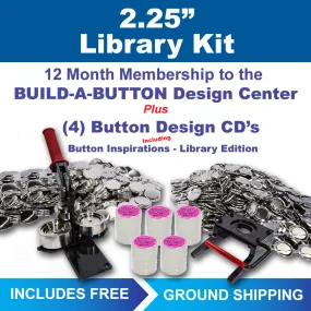 2.25" Library Button Maker Kit