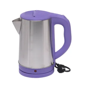 2500W Handheld Stainless Steel Portable Corded Electric Kettle-Purple