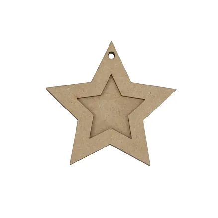 3" Star Frame Ornament Kit