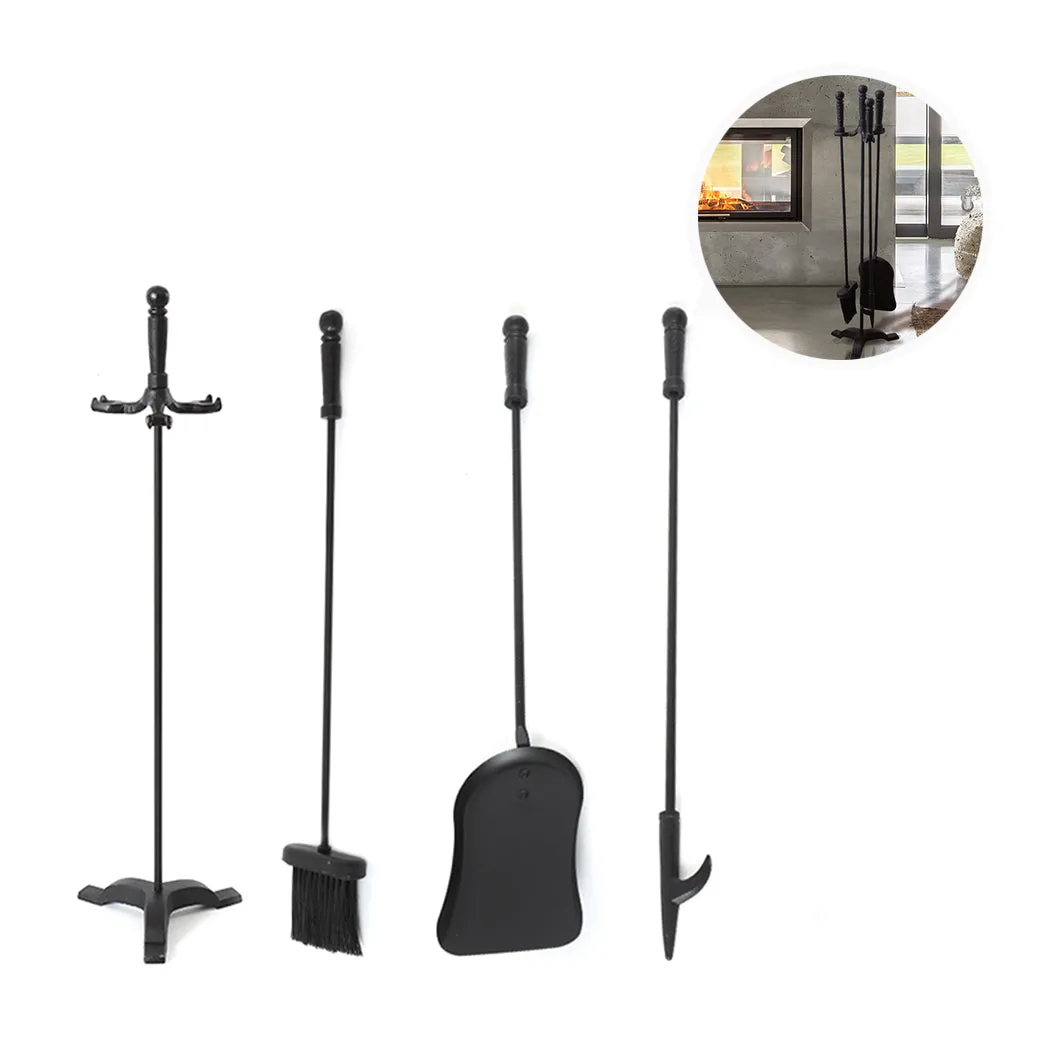 4-Piece Fireplace Tool Set