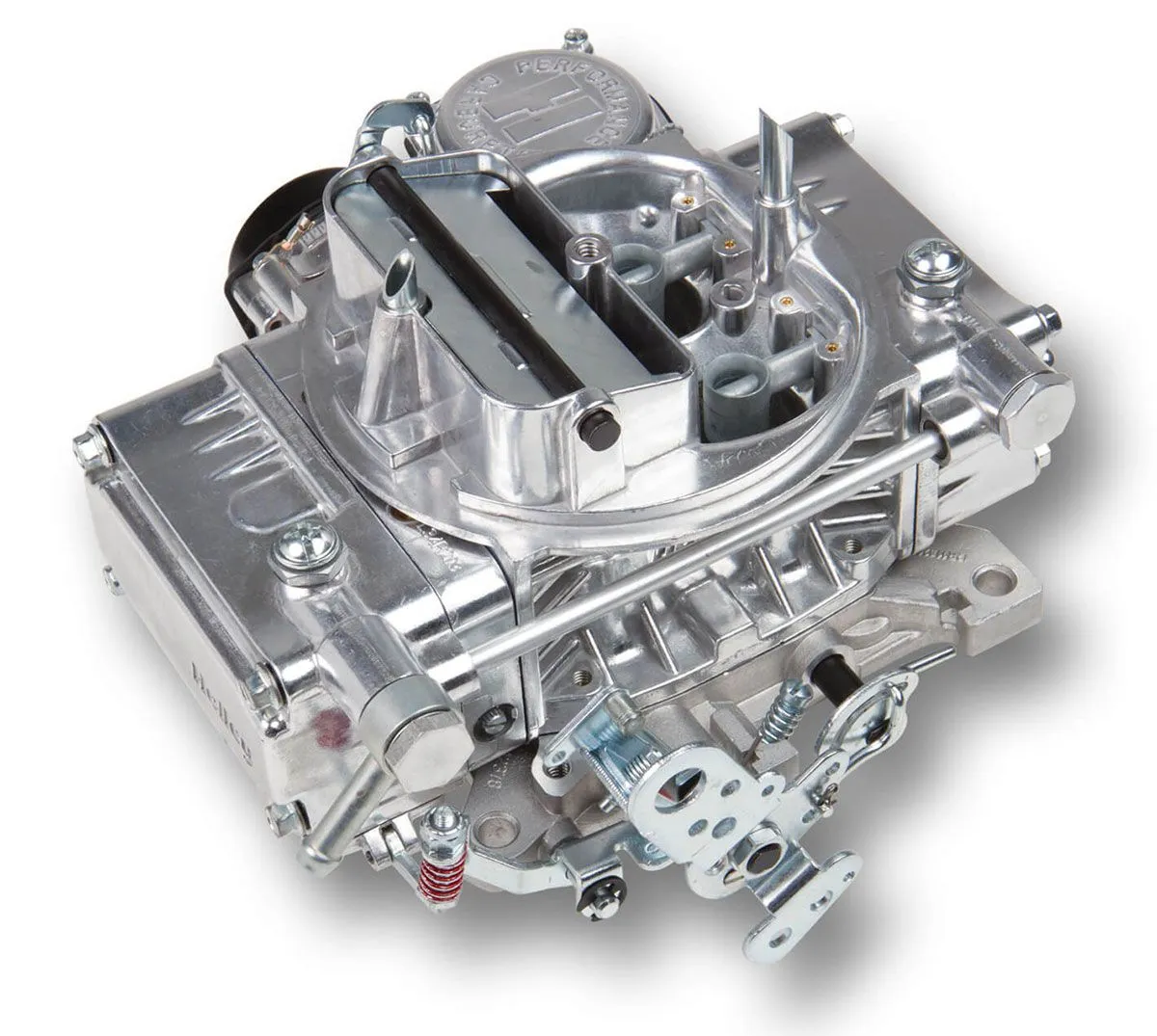 600 CFM 4-Barrel Street Carburettor - Shiny Finish HO0-80457S