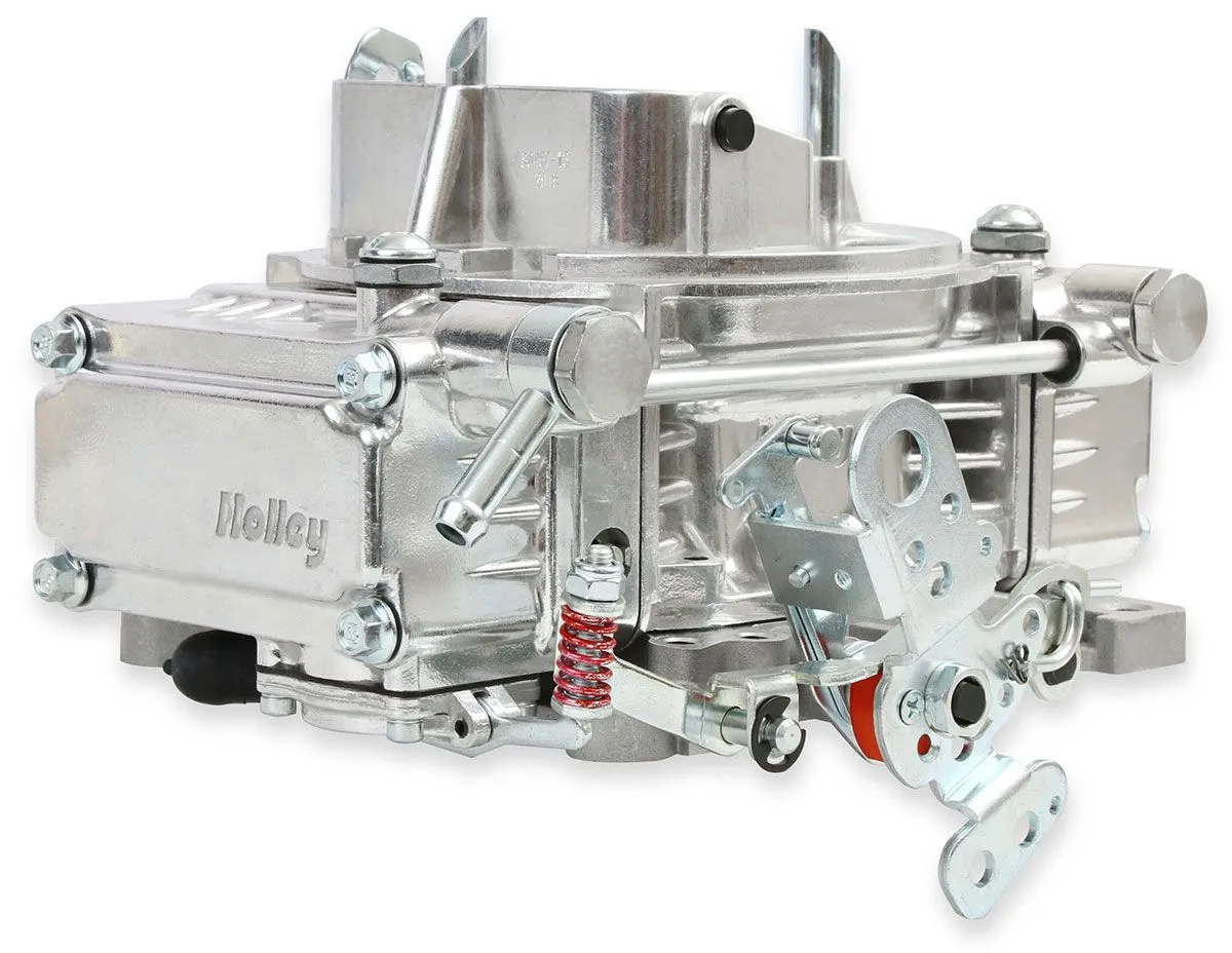 600 CFM 4-Barrel Street Carburettor - Shiny Finish HO0-80457S