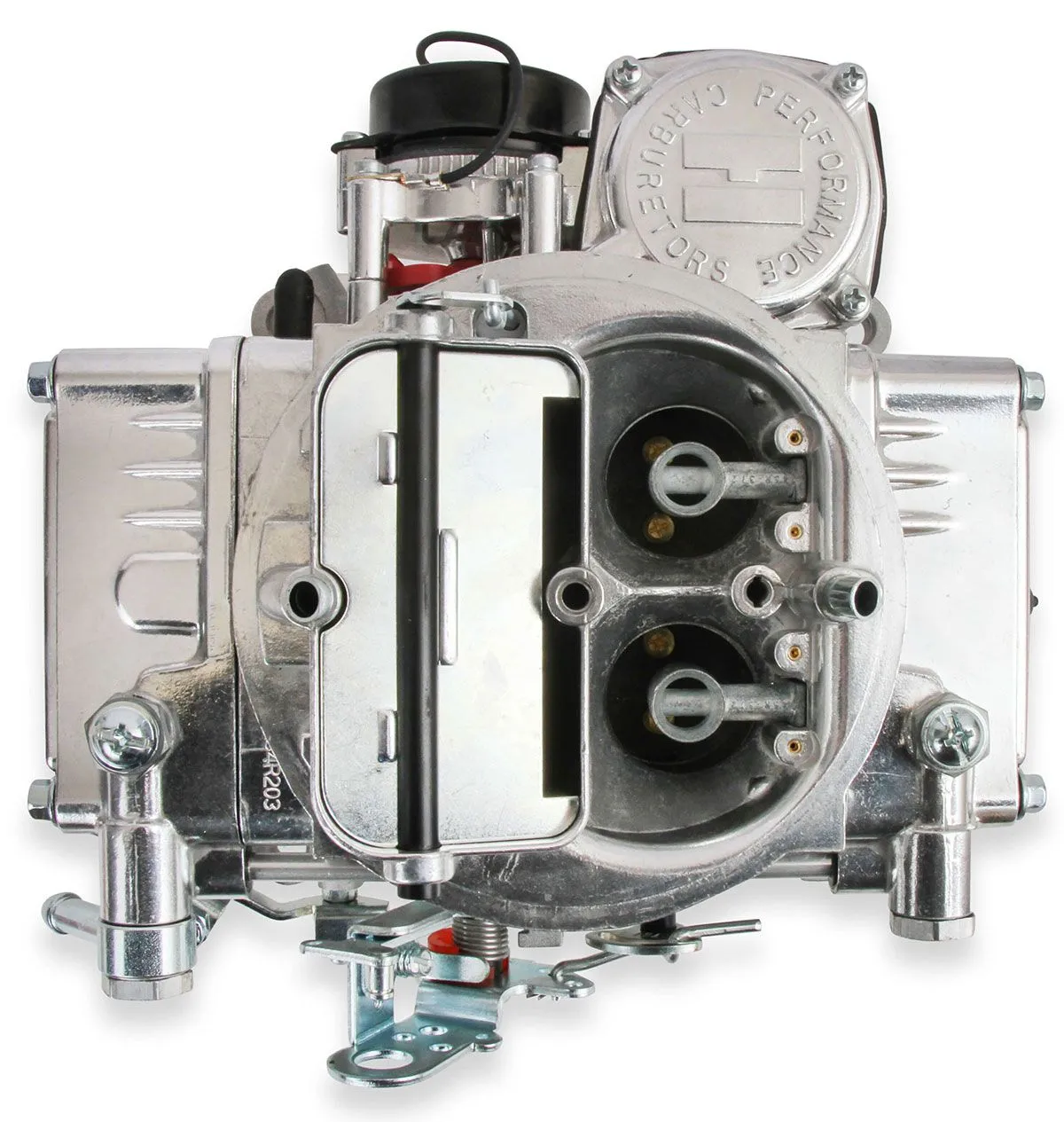 600 CFM 4-Barrel Street Carburettor - Shiny Finish HO0-80457S