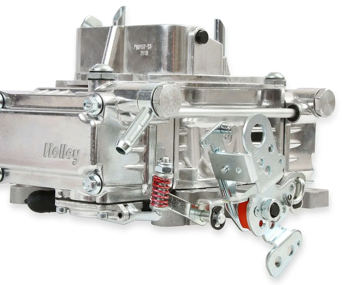 600 CFM 4-Barrel Street Carburettor - Shiny Finish HO0-80457S