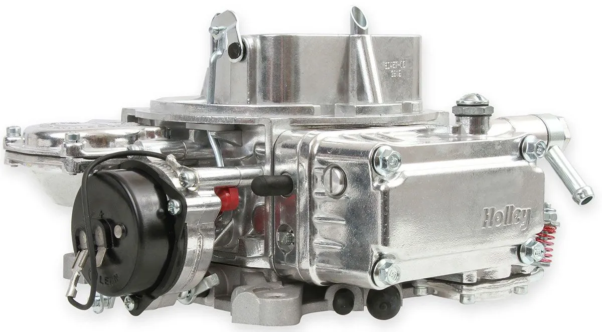 600 CFM 4-Barrel Street Carburettor - Shiny Finish HO0-80457S