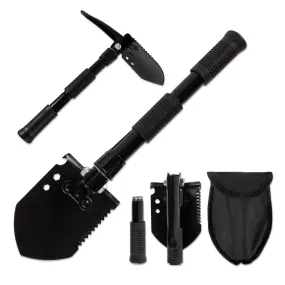 72HRS Folding Compact Shovel - Black