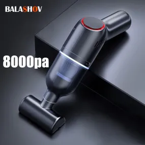 8000pa Wireless Mini Vacuum Cleaner Strong Suction Portable Low Noise Vaucum Cleaner For is Home Student Dormitory Use Cleaning