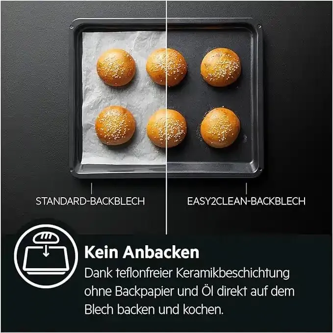 AEG A9OOAF11 Easy To Clean Oven Tray - Black