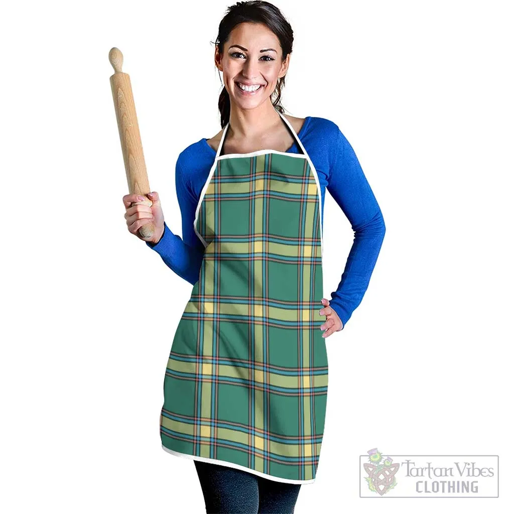 Alberta Province Canada Tartan Apron