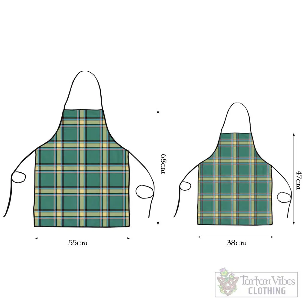 Alberta Province Canada Tartan Apron