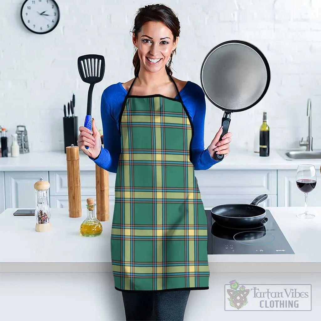 Alberta Province Canada Tartan Apron