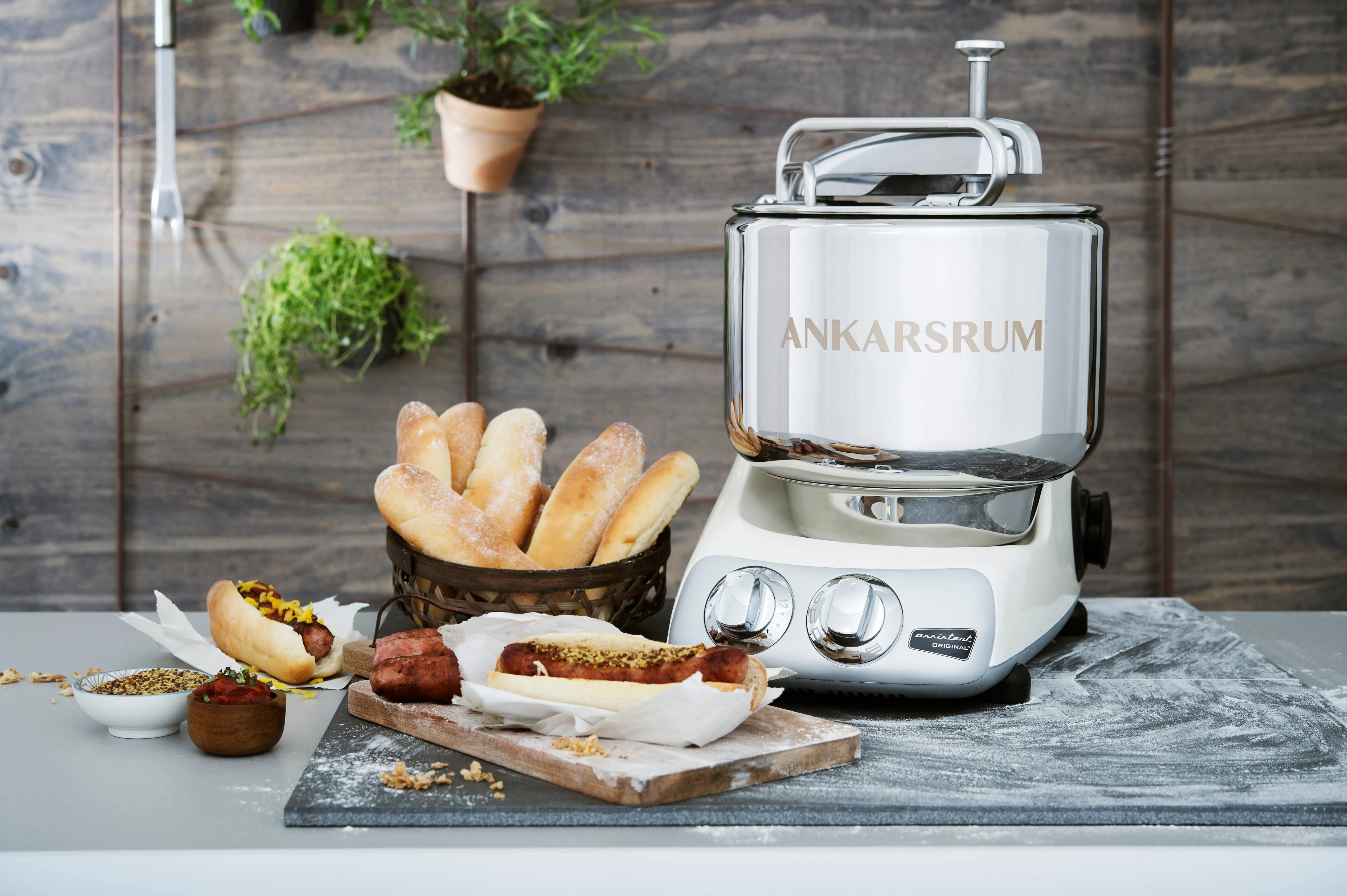 Ankarsrum Original Assistent Premium Stand Mixer, Ranked #1 for Performance, Made in Sweden Since 1940--Various Colors