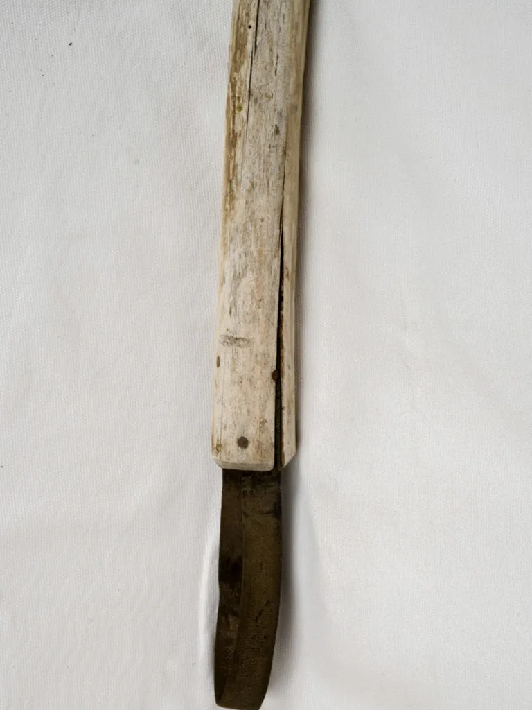 Antique French wine shovel 61"