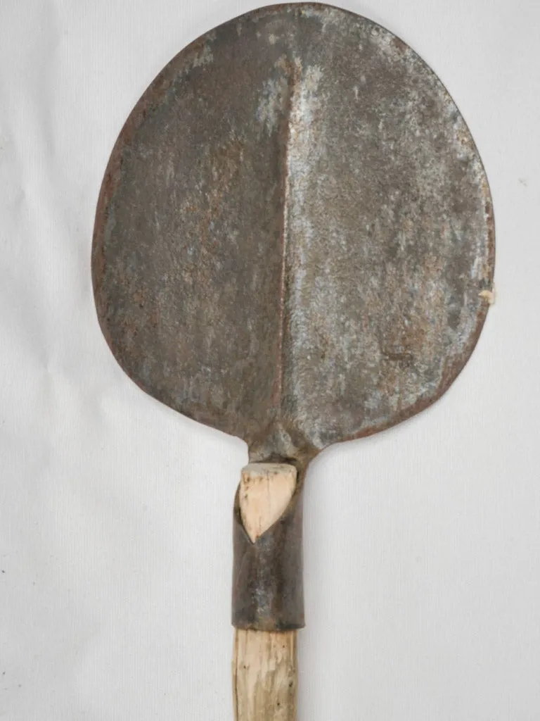 Antique French wine shovel 61"