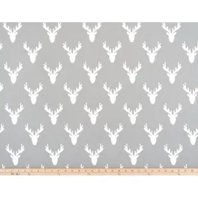 Antlers Storm Twill Fabric