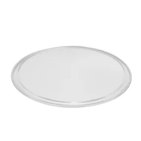 Anygleam 8 Inches Pizza Tray Aluminum Wide Rimmed Non stick Metallic Dish Cake Baking Pan for Kitchen