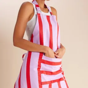 Apron - Grapefruit Stripes