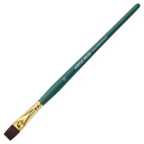 ARTdiscount Short Handled Artists' Brushes - Flat