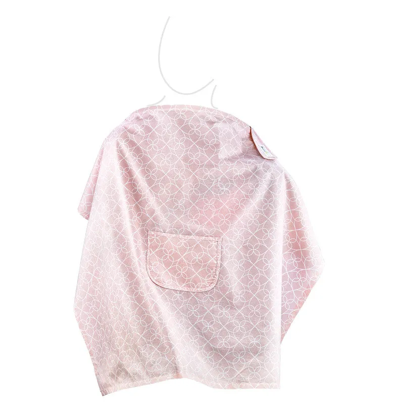 Babyjem Nursing Apron with Pocket, Pink, Mother