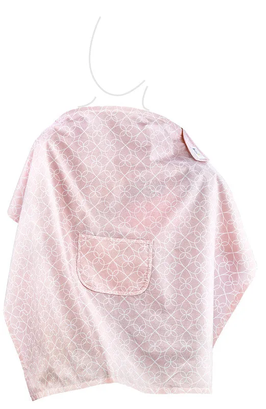 Babyjem Nursing Apron with Pocket, Pink, Mother