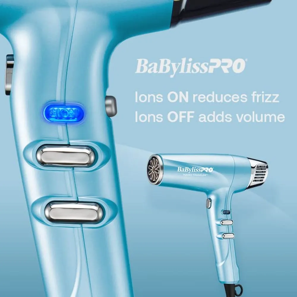 BabylissPRO® Nano Titanium™ Professional High-Speed Dual Iconic Dryer