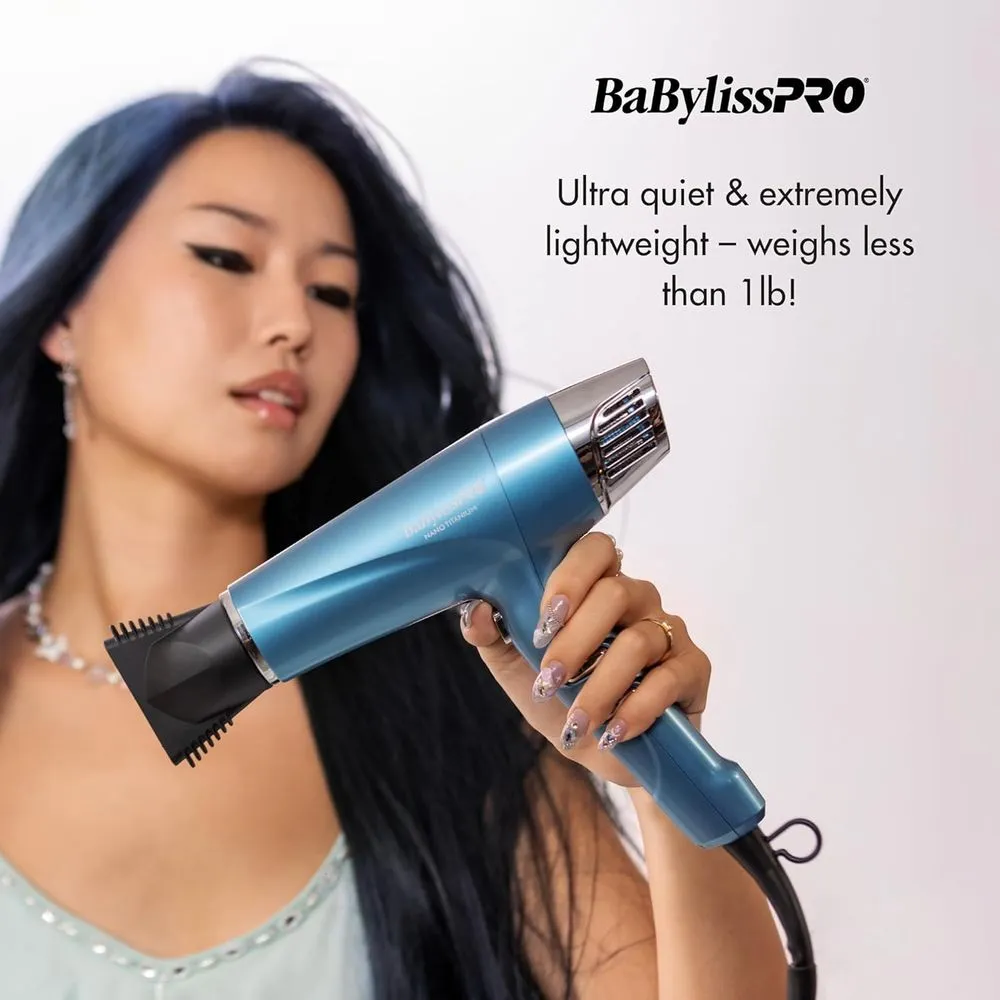 BabylissPRO® Nano Titanium™ Professional High-Speed Dual Iconic Dryer