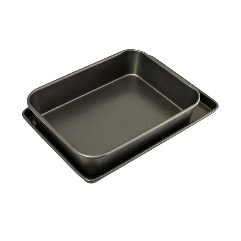 Bakemaster Roasting Tray Twin Pack