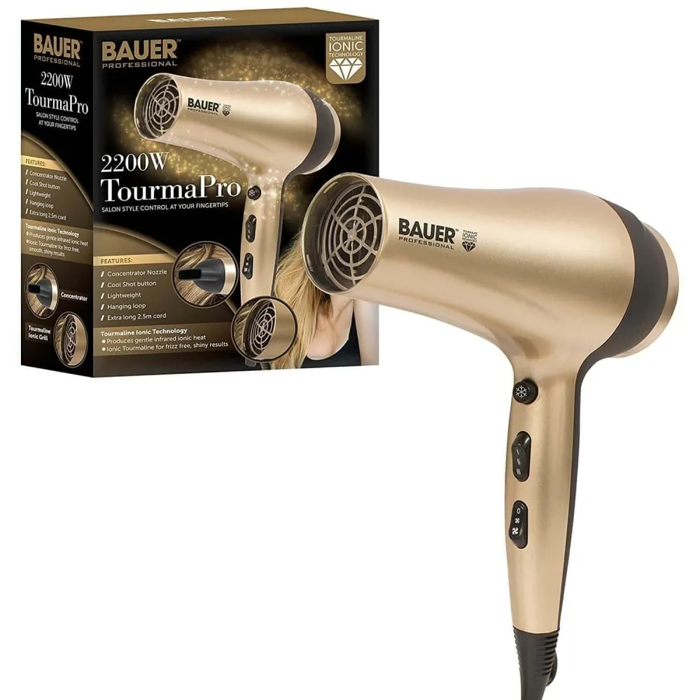 Bauer Professional Toumaline Ionic Hairdryer