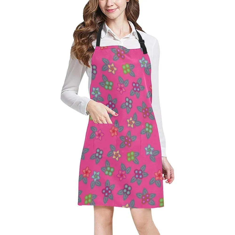 Berry Flowers Apron