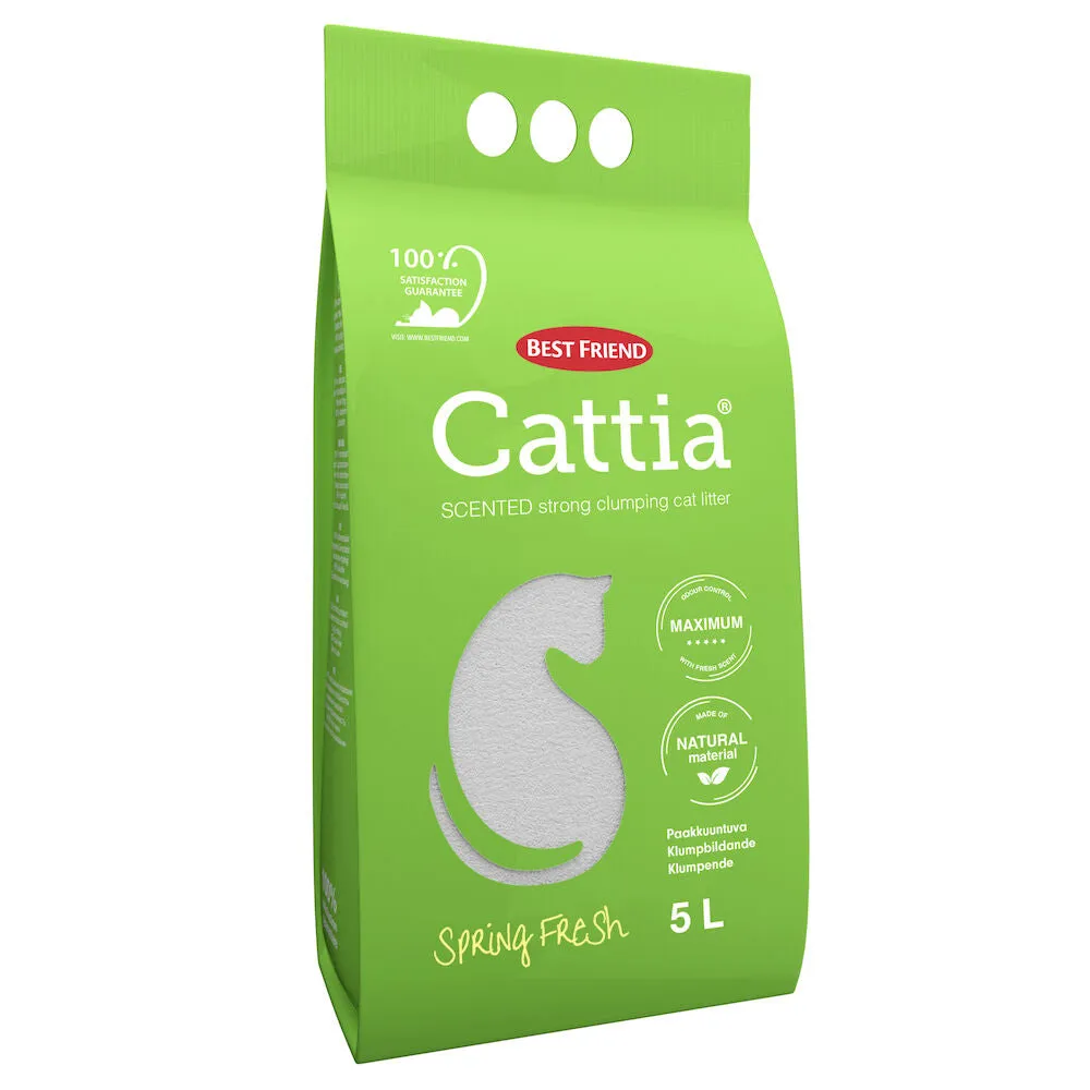 Best Friend Cattia Spring Fresh scented cat litter