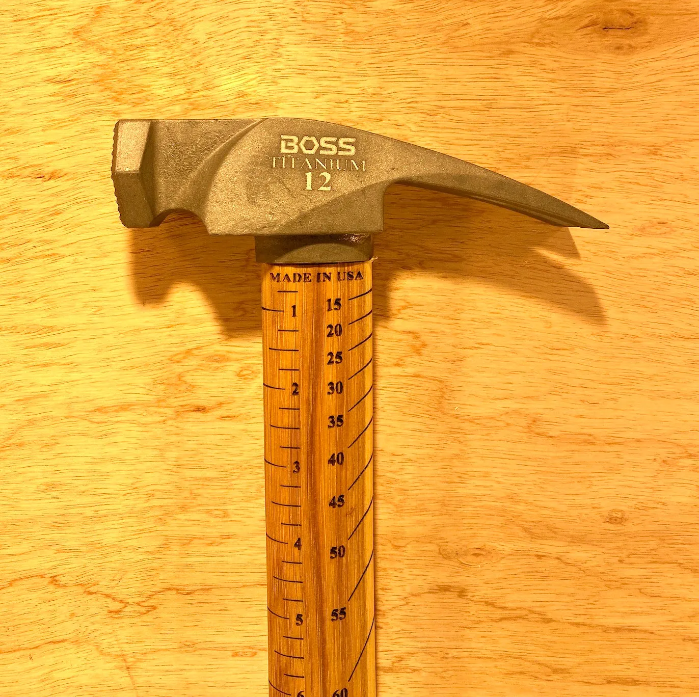 Boss Hammer 12 oz. Titanium