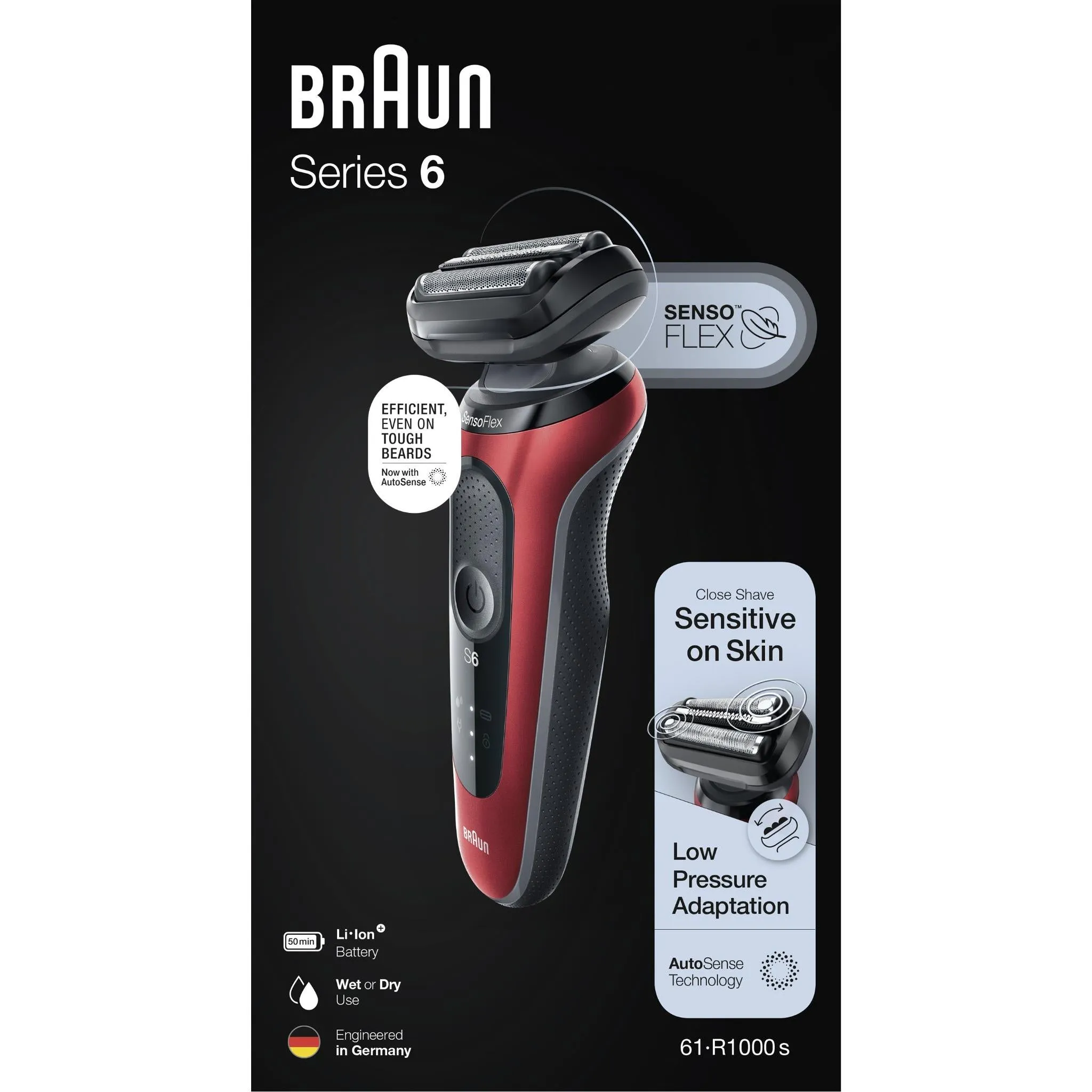 Braun Series 6 Wet & Dry Electric Shaver