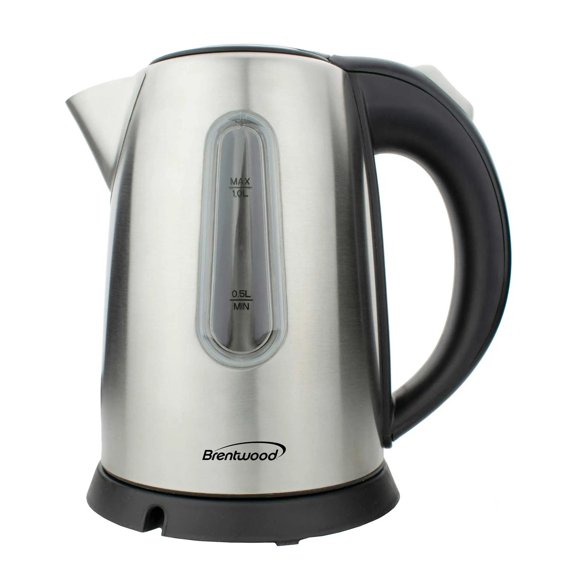 Brentwood KT-1710S 1-Liter Stainless Steel Cordless Electric Kettle