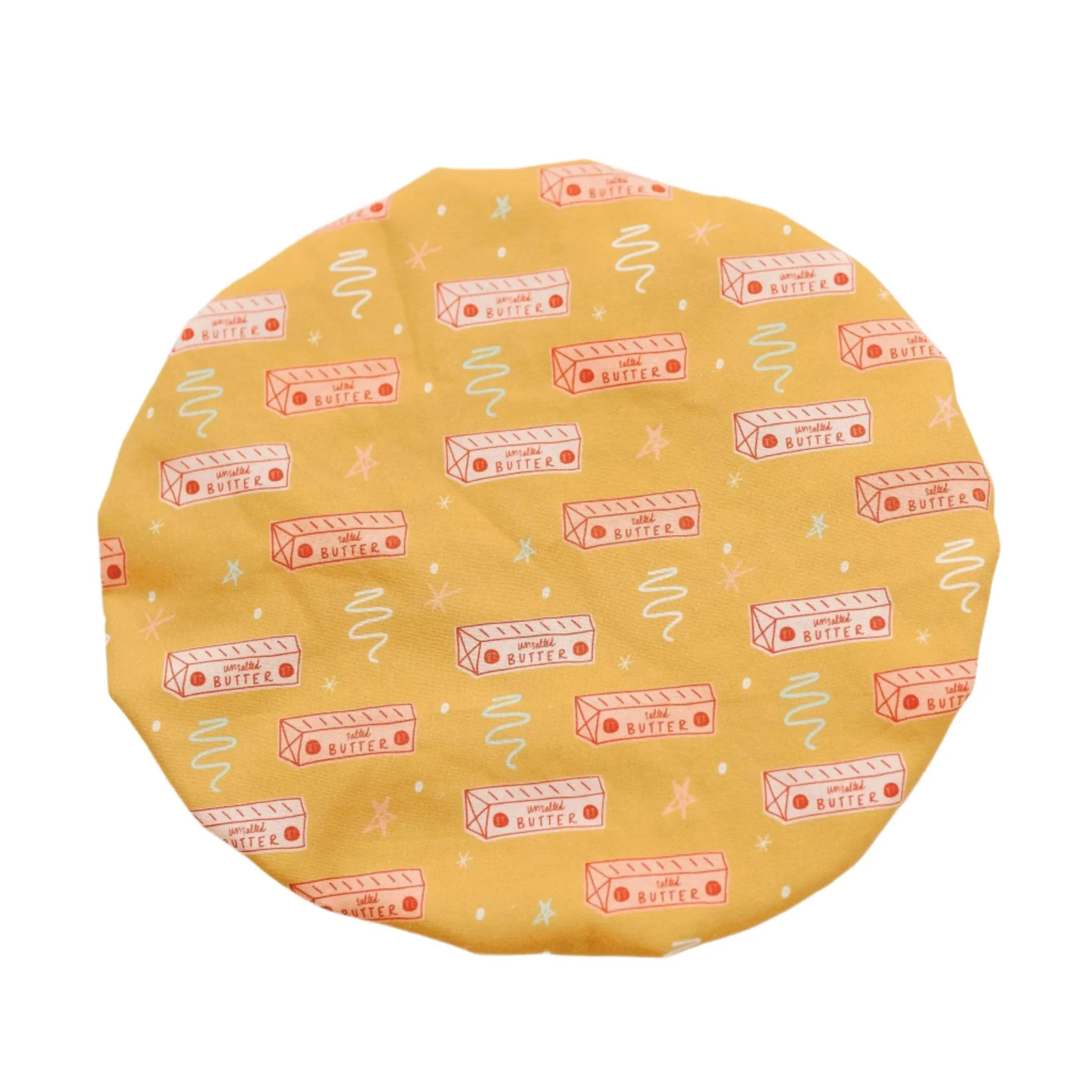 BUTTER FABRIC BOWL COVER