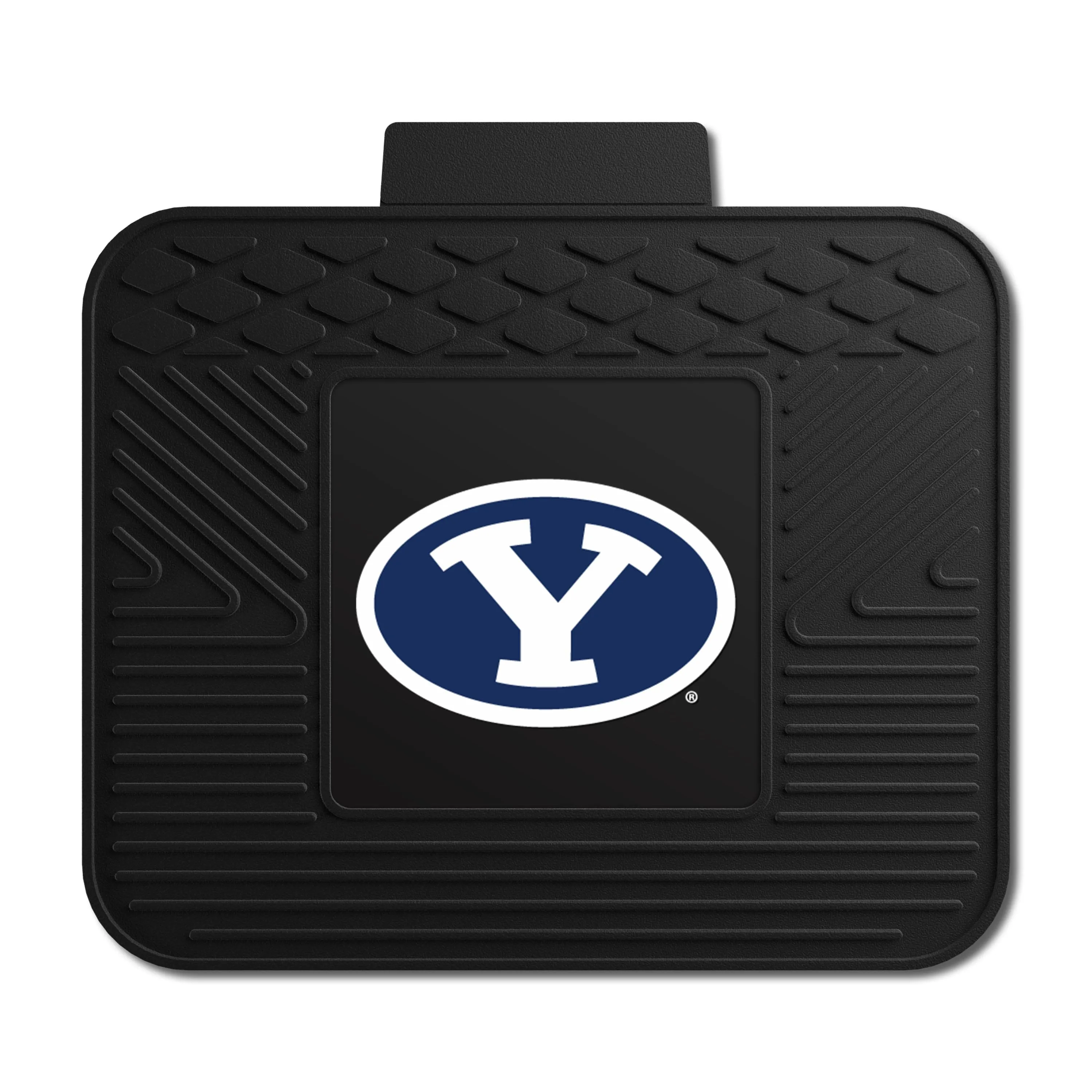 BYU Cougars Back Seat Car Utility Mat - 14in. x 17in.