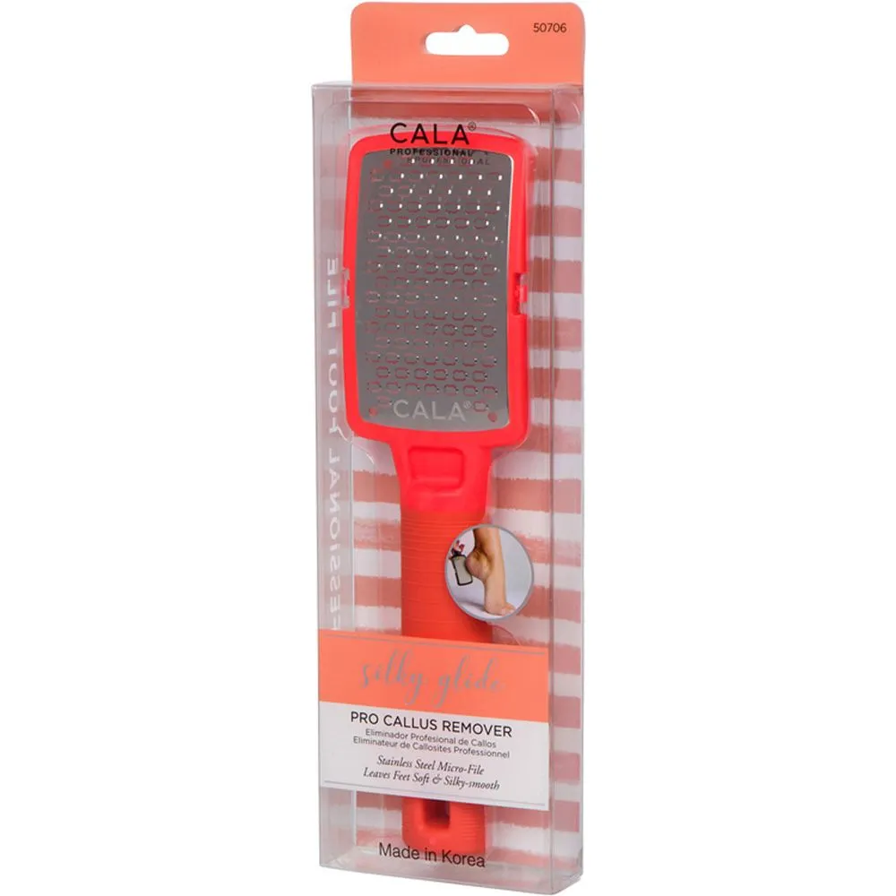 Cala Silky Glide Pro Callus Remover (Coral)