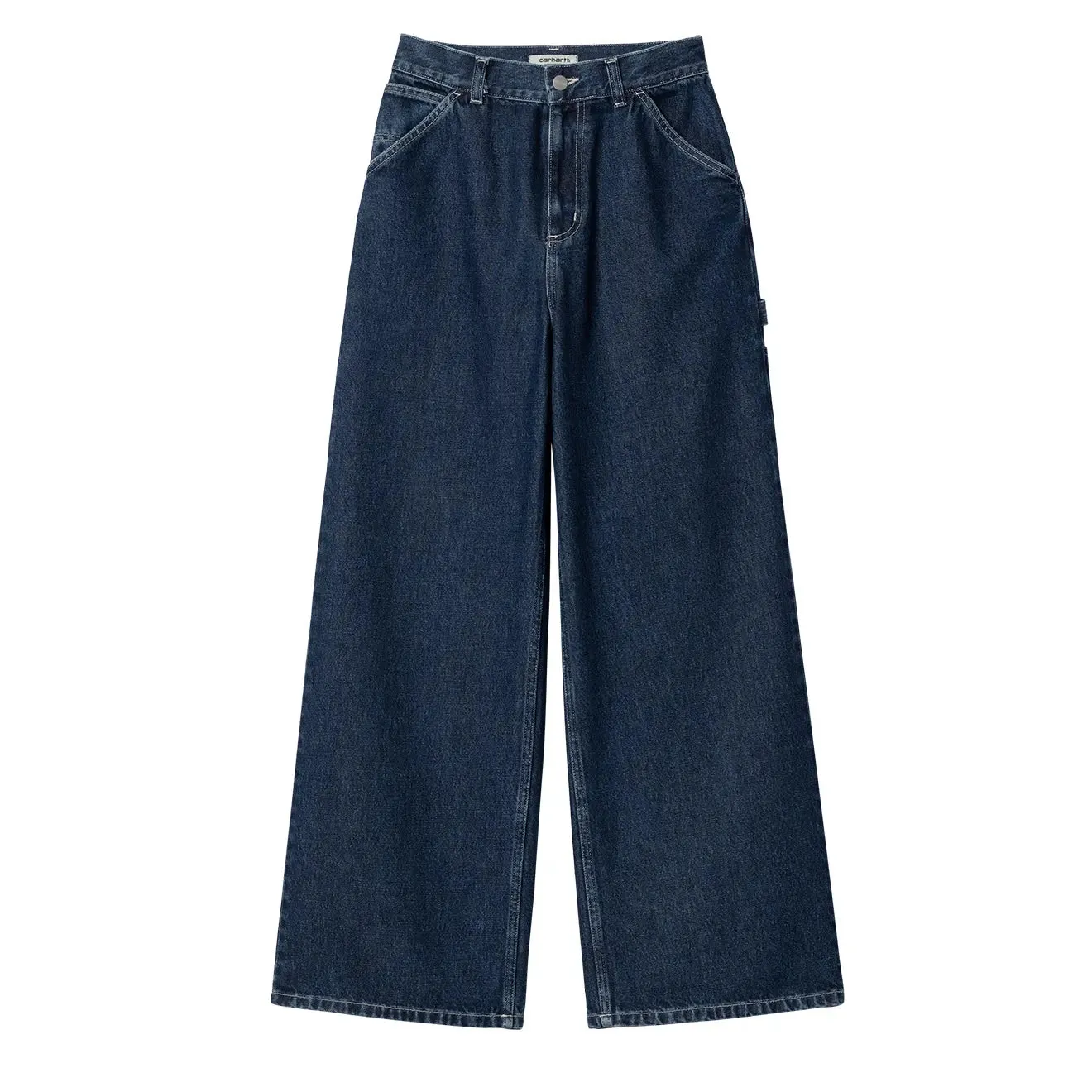 Carhartt WIP Womens Jens Pant Blue Stone Washed