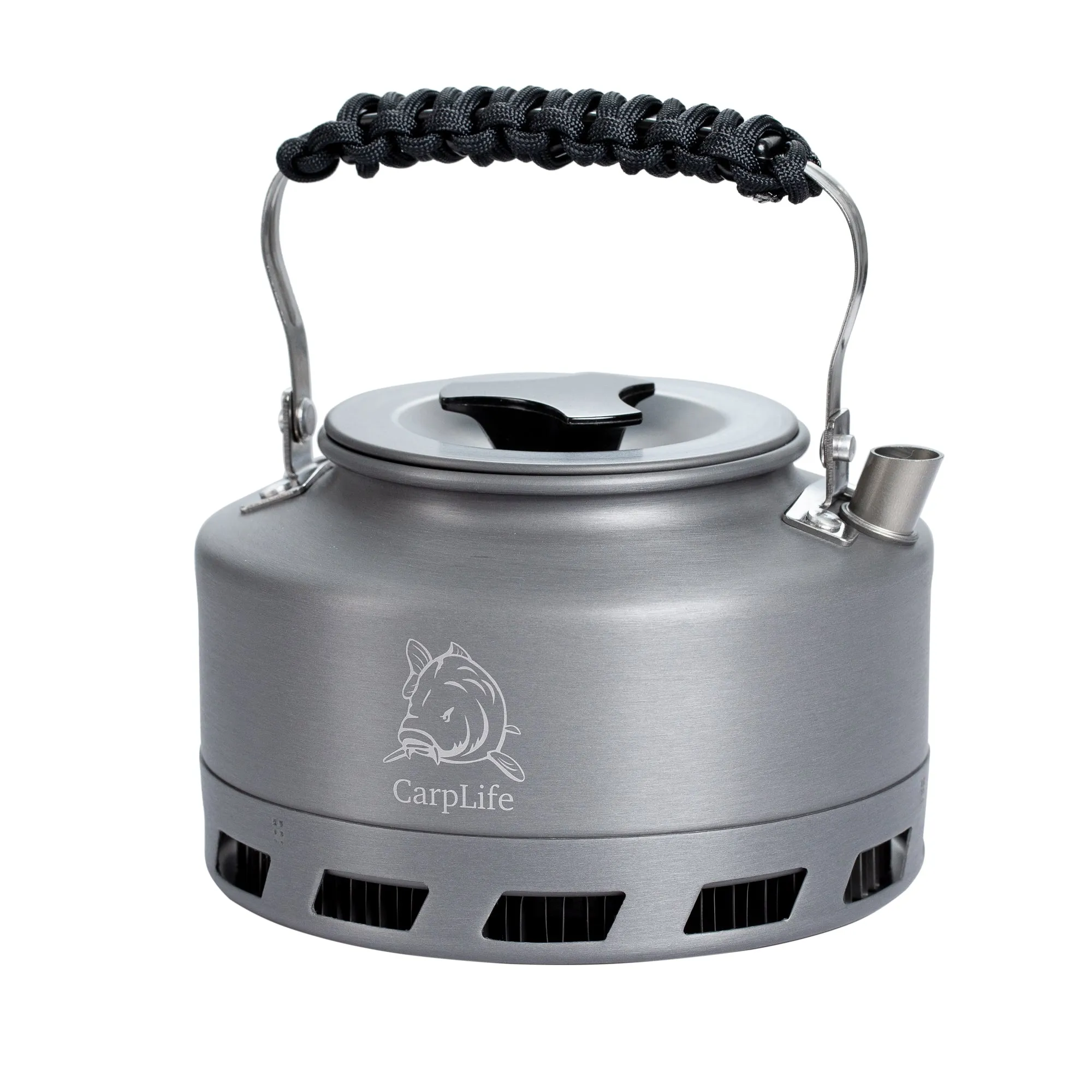 CarpLife Rapid Boil Kettle 1.1L - Camo Paracord