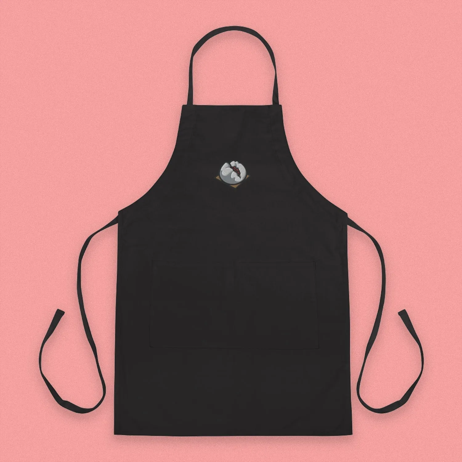 Char Siu Bao Embroidered Apron