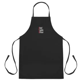 Chief Foodie Officer Embroidered Apron