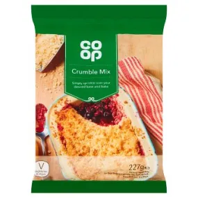 Co Op Crumble Mix 227g