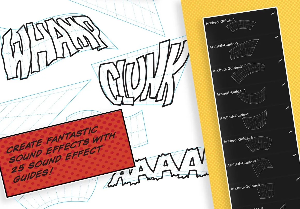 Comic Lettering Masterclass for Procreate