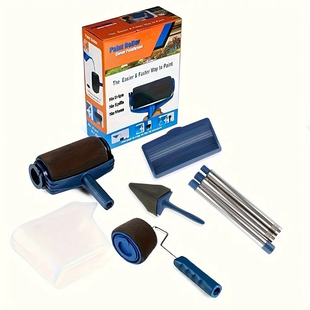 Complete Home Painting Set with Roller and Corner Brushes