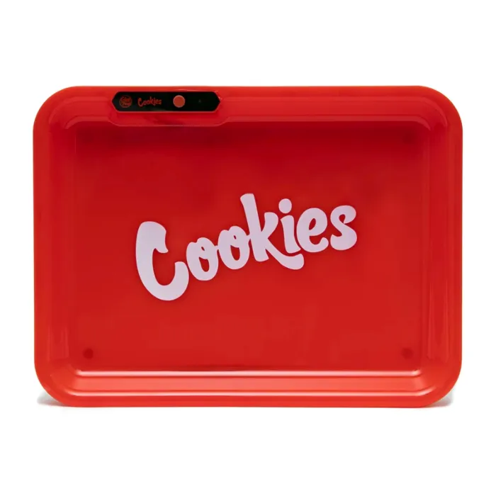 Cookies LED Glow Tray X - USB Red Rolling Tray