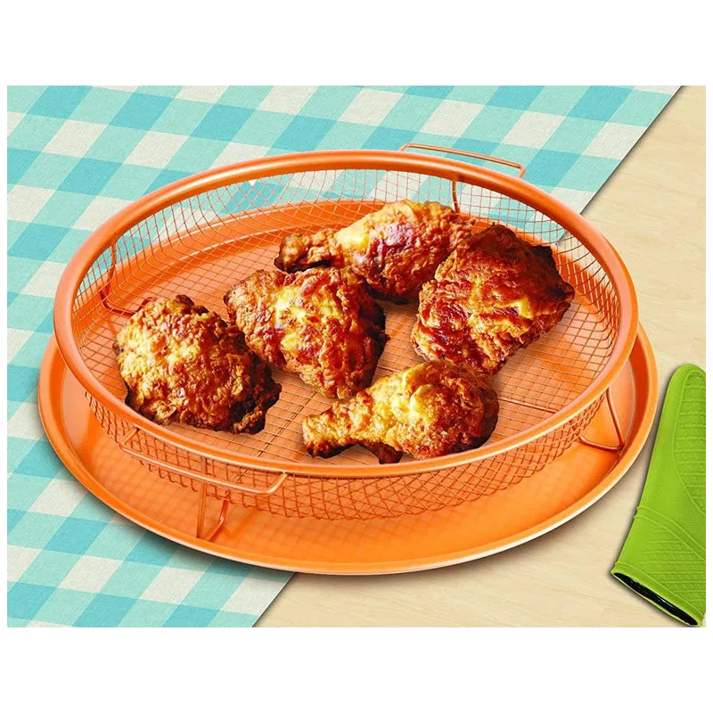 Copper Round Crispy Tray Crct-02