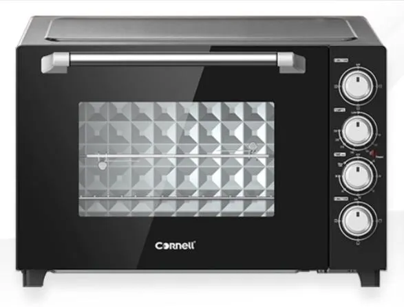 Cornell CEOD70BK 70L Double Glass Electric Oven with Rotisserie & Convection Function