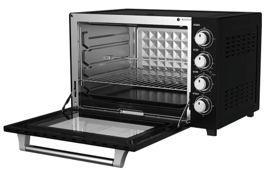 Cornell CEOD70BK 70L Double Glass Electric Oven with Rotisserie & Convection Function